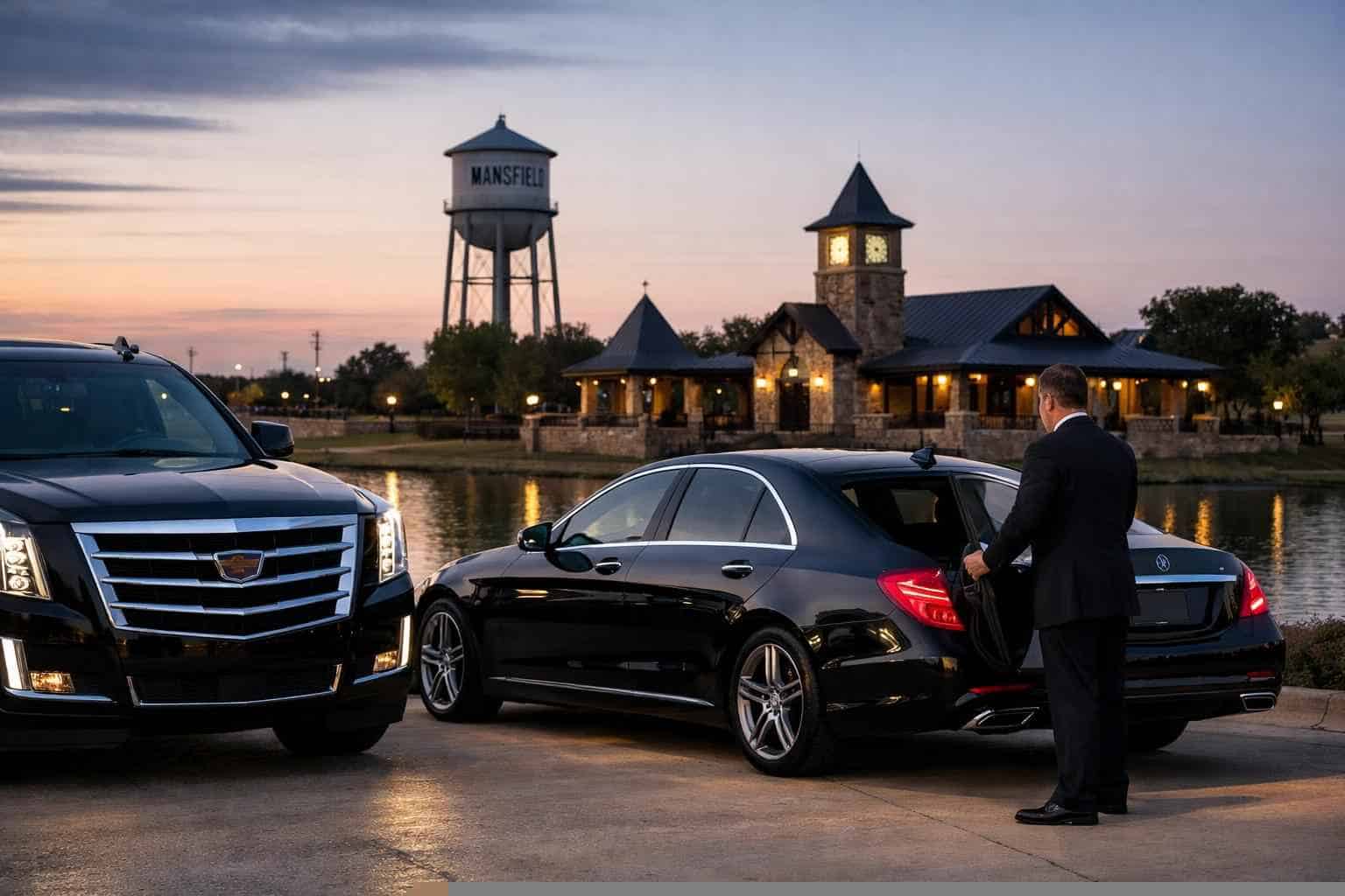 Black Car Service Near Me in Mansfield Texas