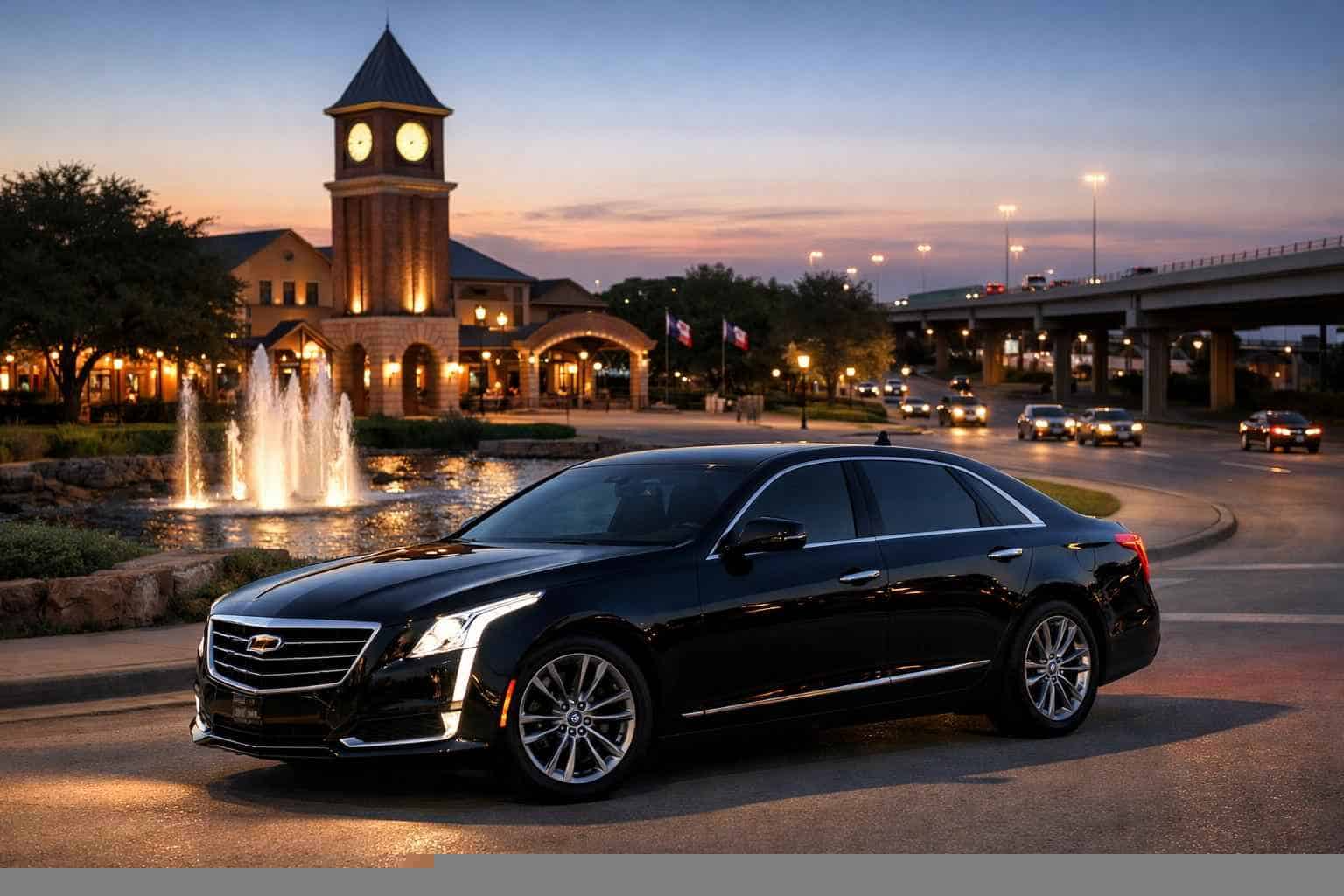 Black Car Service Near Me in North Richland Hills Texas