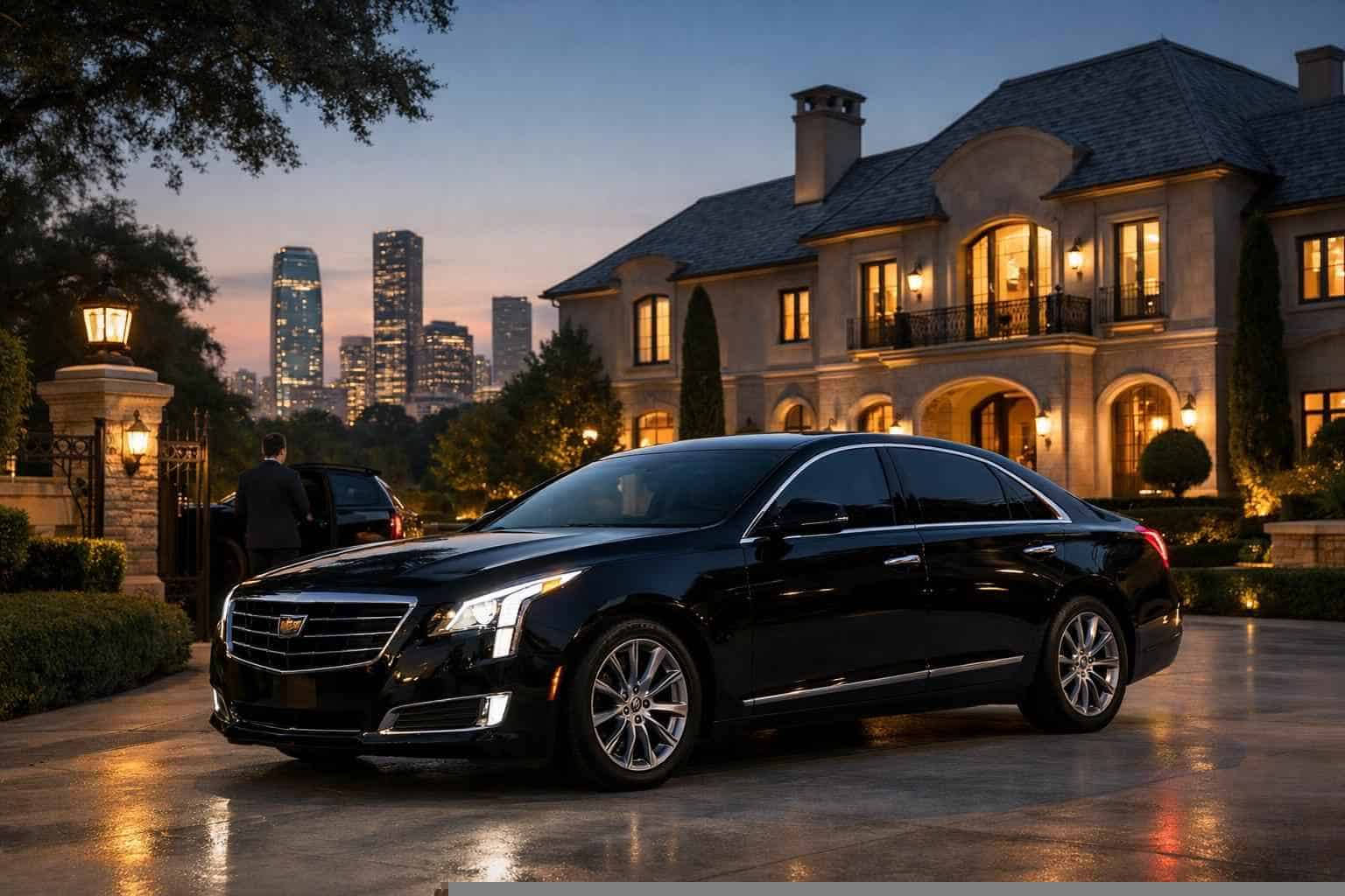Black Car Service Near Me in River Oaks Texas