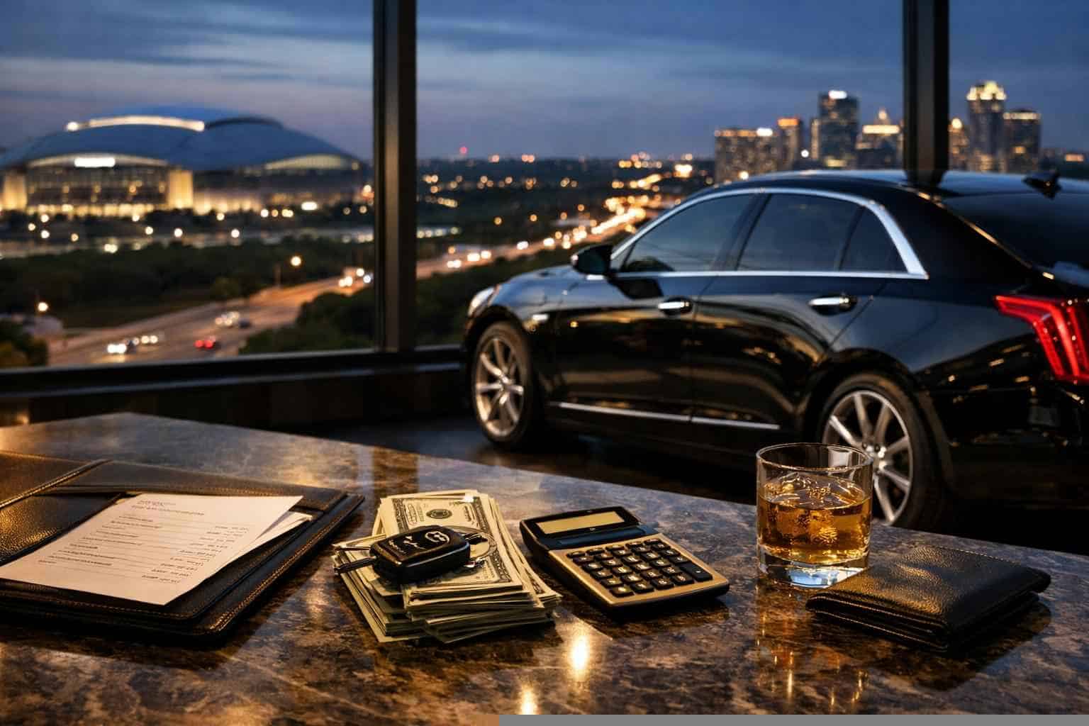 Black Car Service Pricing in Arlington TX