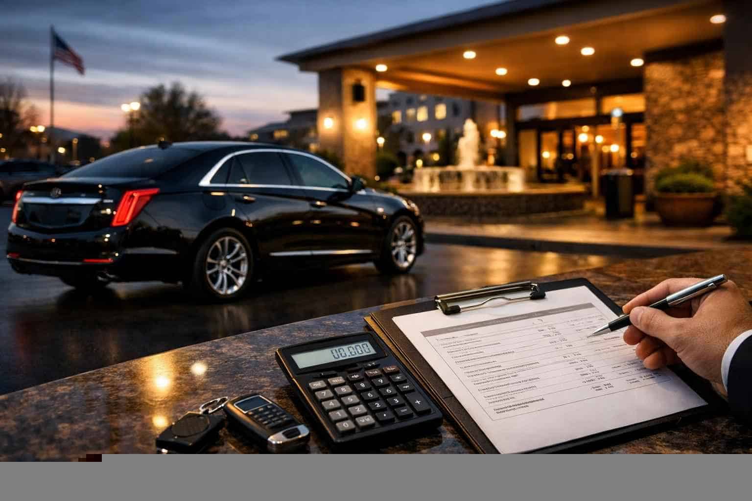 Black Car Service Pricing in Bedford TX
