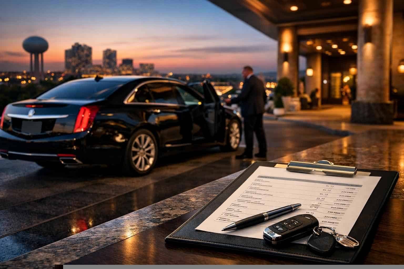 Black Car Service Pricing in Crowley TX