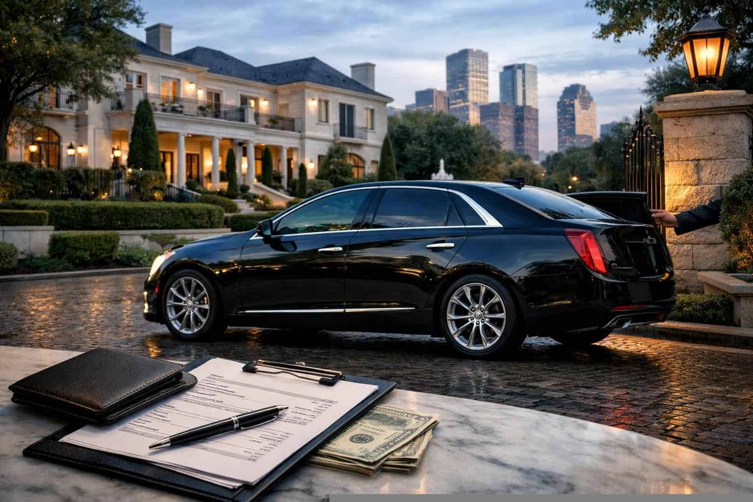 Black Car Service Pricing in River Oaks TX