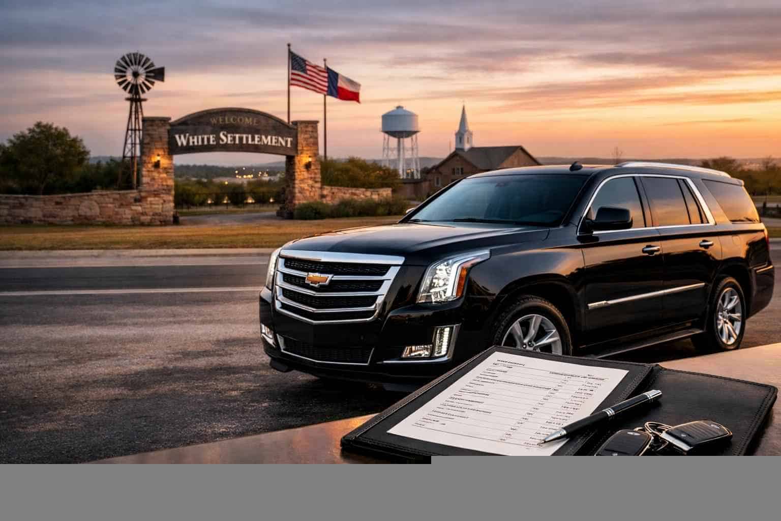 Black Car Service Pricing in White Settlement TX