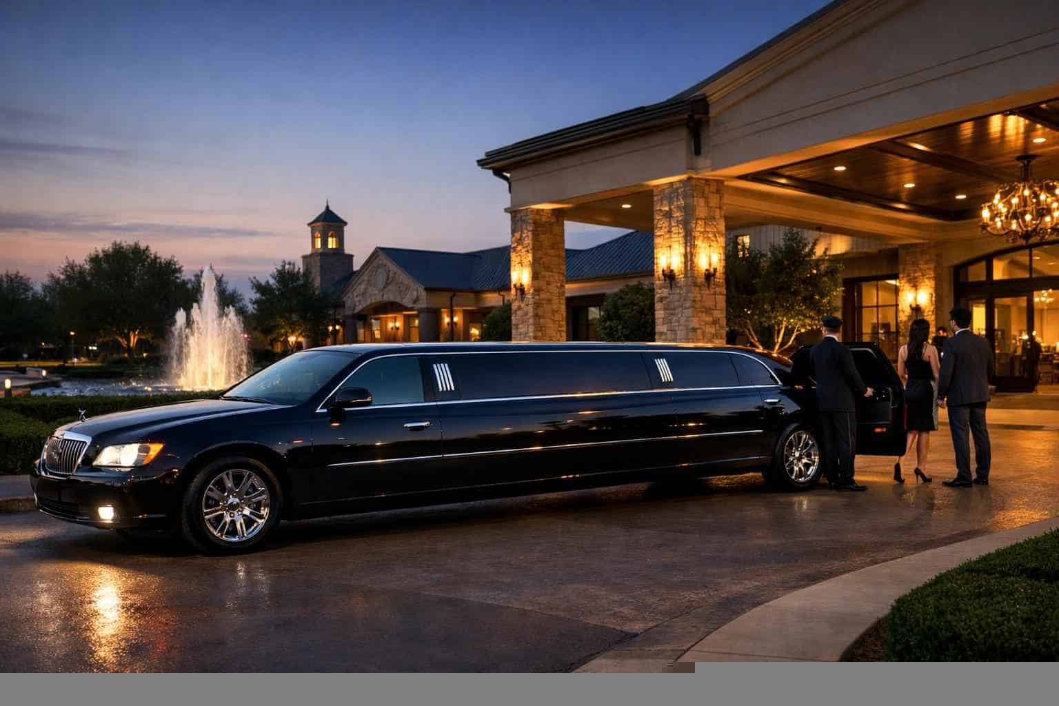 Black Limo Rental Near Me in Bedford Texas