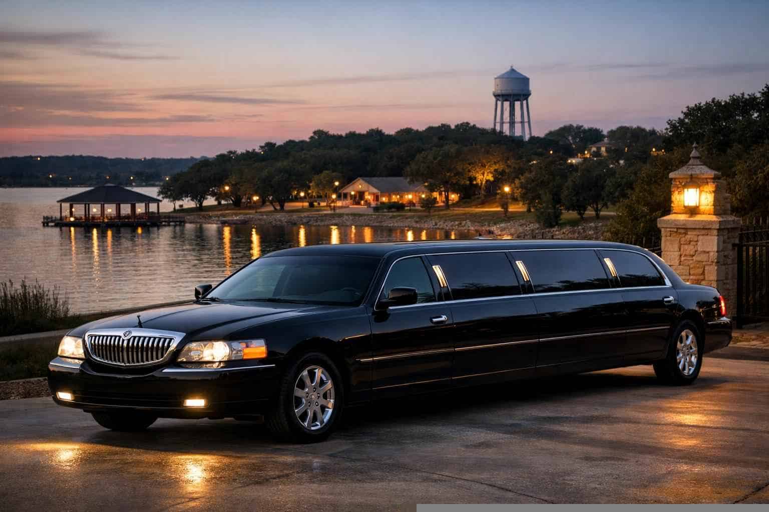 Black Limo Rental Near Me in Benbrook Texas