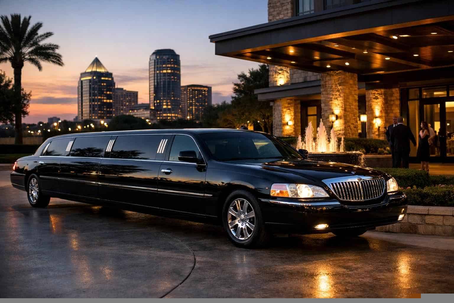 Black Limo Rental Near Me in Euless Texas