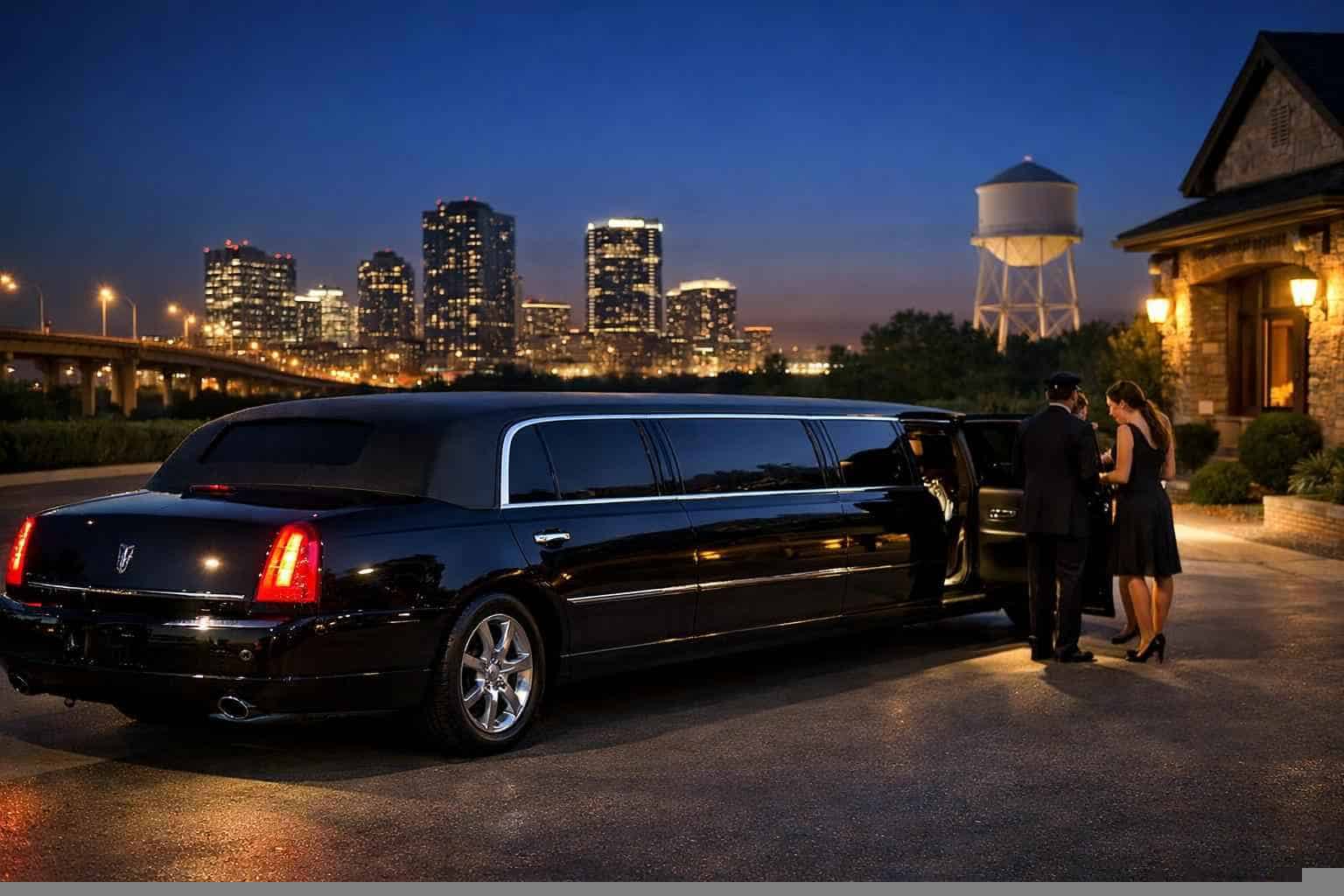 Black Limo Rental Near Me in Haltom City Texas