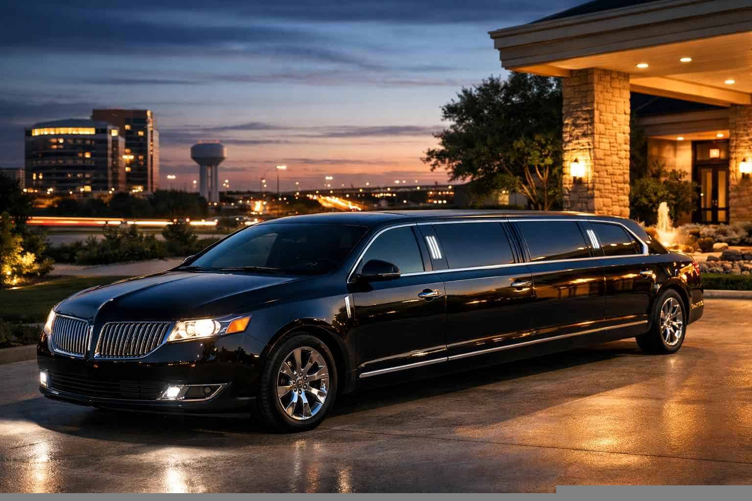 Black Limo Rental Near Me in Hurst Texas