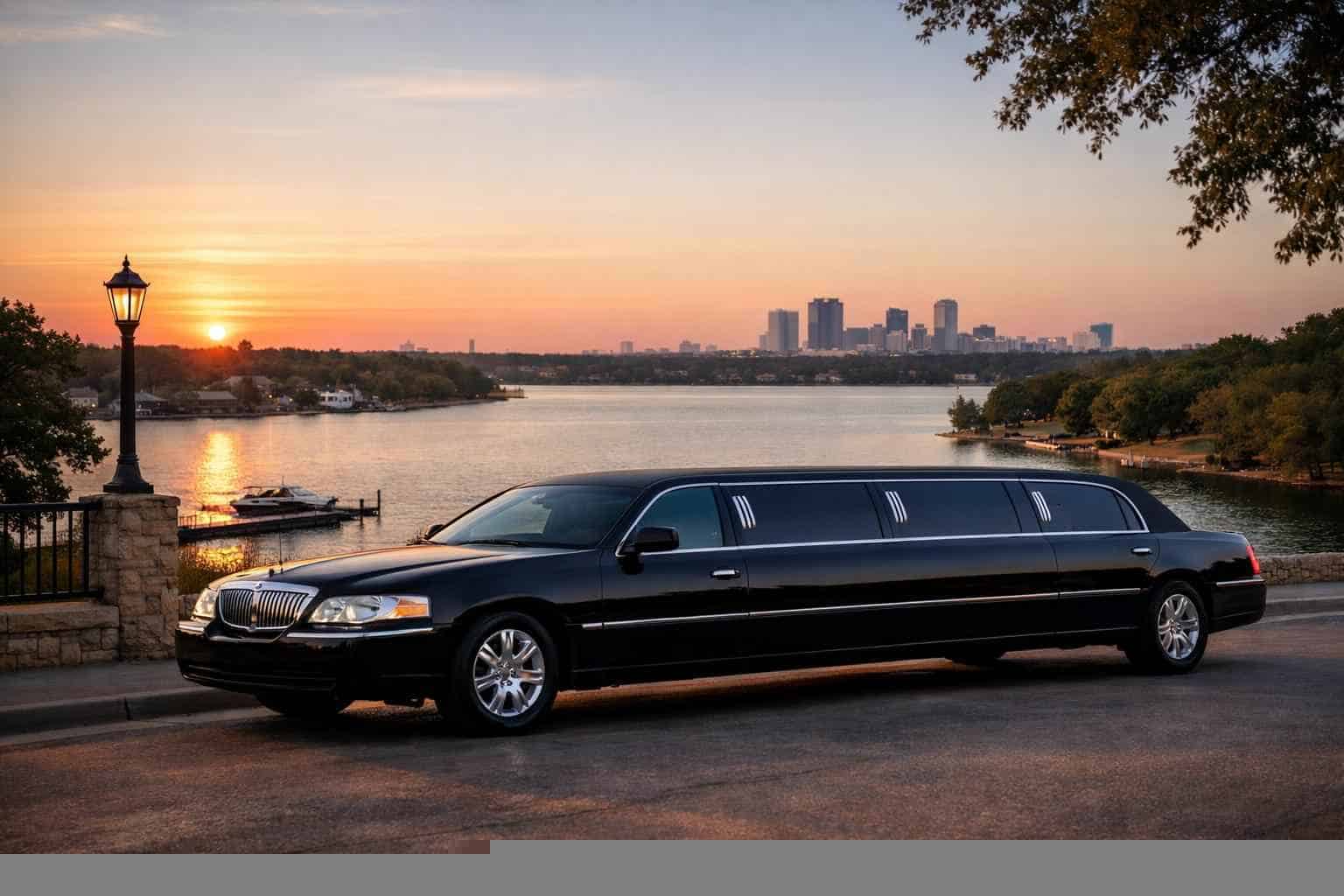 Black Limo Rental Near Me in Lake Worth Texas