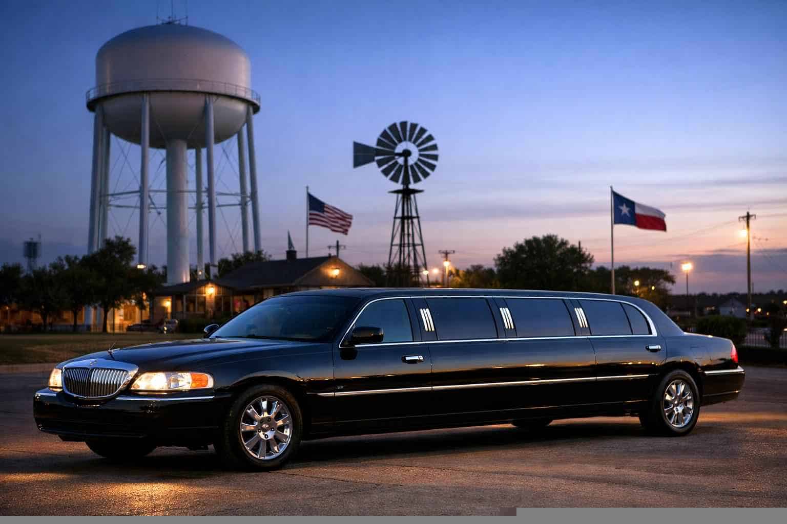 Black Limo Rental Near Me in White Settlement Texas
