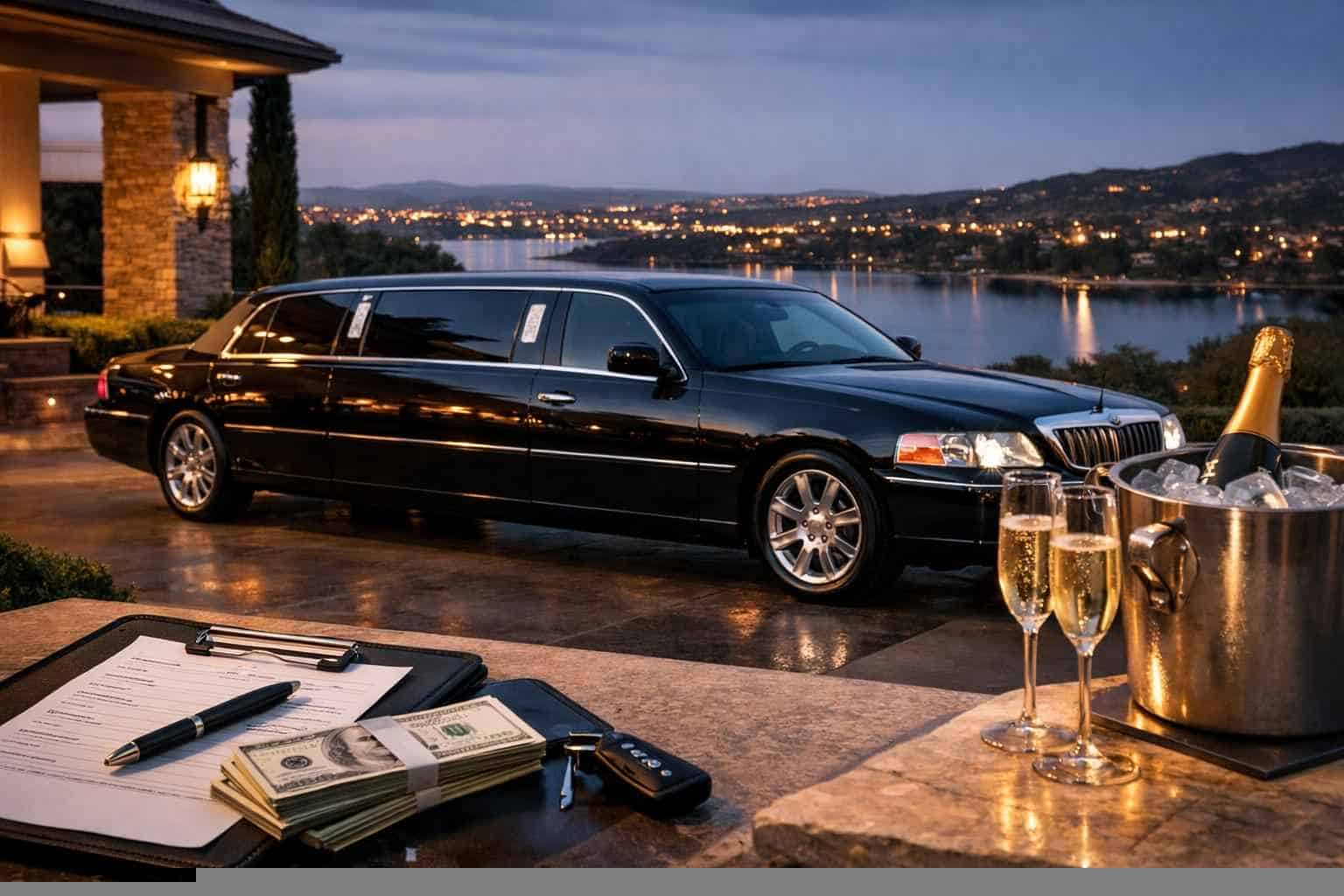 Black Limo Rental Pricing in Benbrook TX