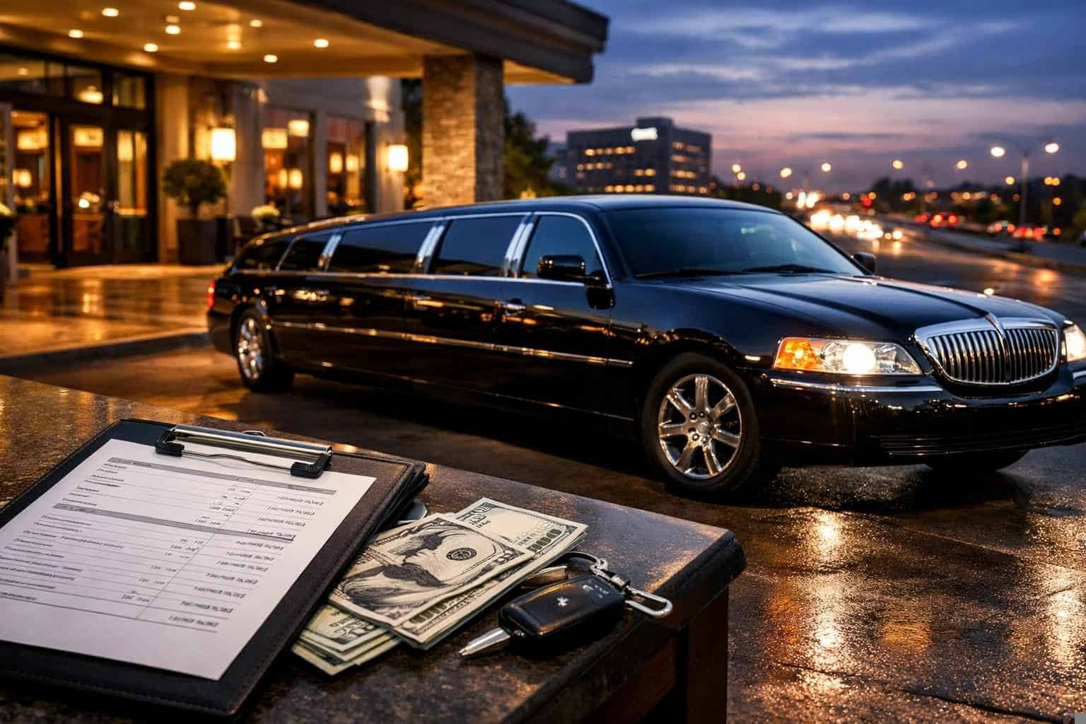 Black Limo Rental Pricing in Hurst TX