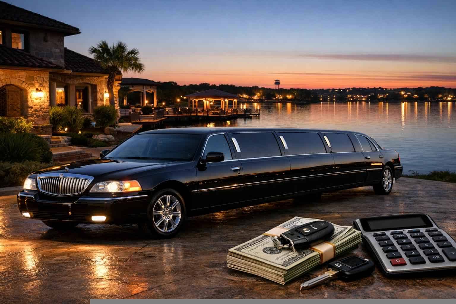 Black Limo Rental Pricing in Lake Worth TX