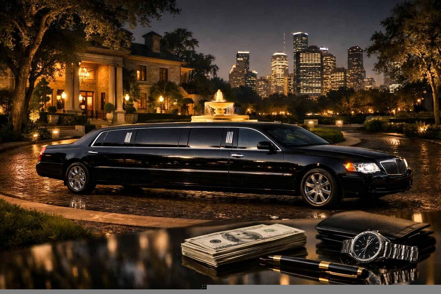 Black Limo Rental Pricing in River Oaks TX