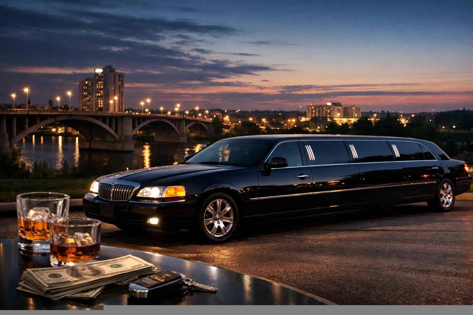 Black Limo Rental Pricing in Saginaw TX