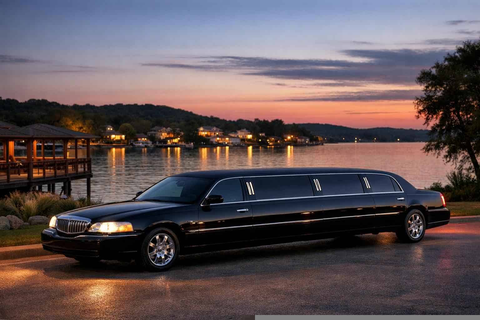Luxury Black Limo Rentals in River Oaks TX