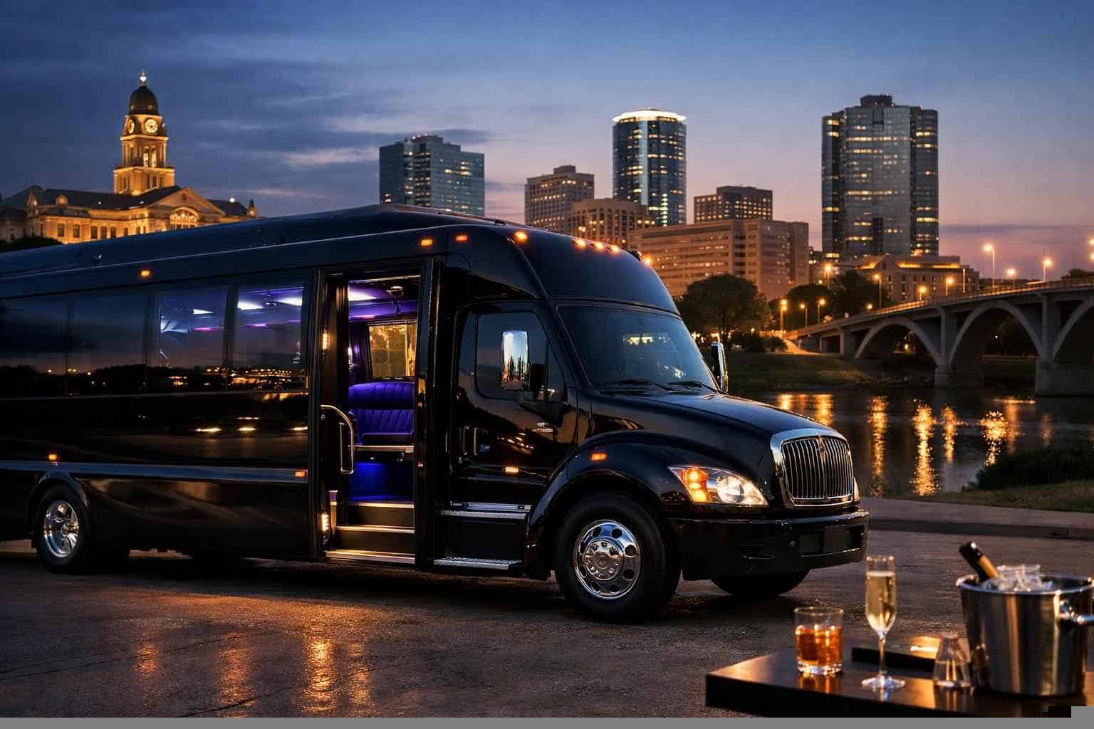 Black Party Bus Rental In Fort Worth Texas Black Party Bus Rental Near Me in Fort Worth Texas