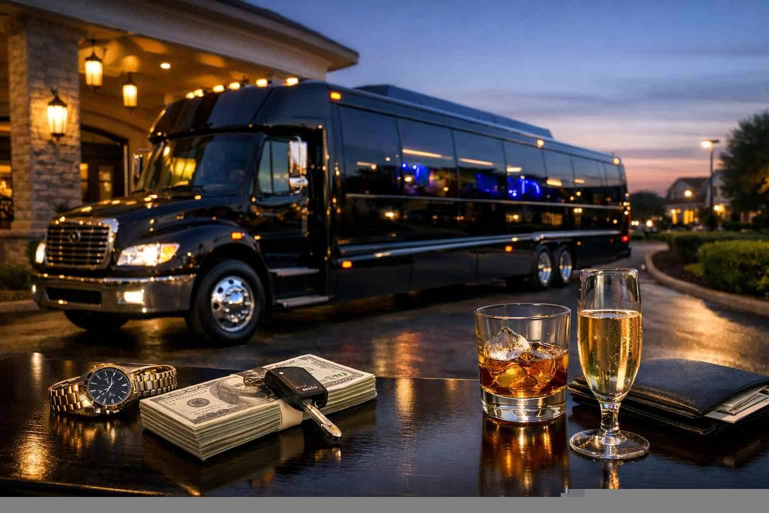 Black Party Bus Rental In Keller Texas Black Party Bus Rental Pricing in Keller TX