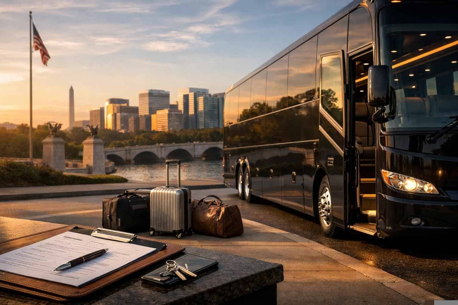 Charter Bus Rental In Arlington Texas Book Your Arlington Charter Bus Rental Today