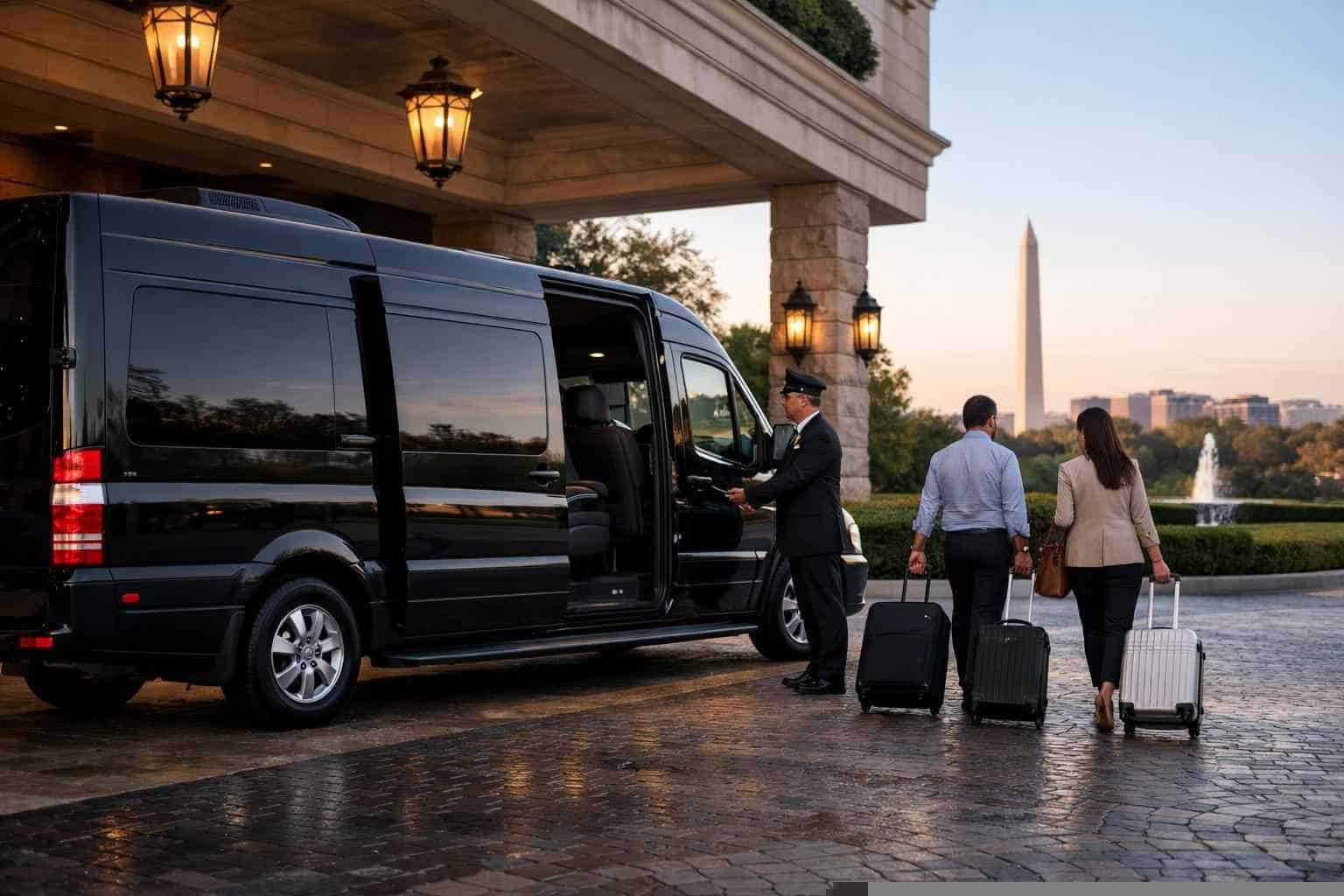 Book Your Arlington Passenger Van with Driver Today