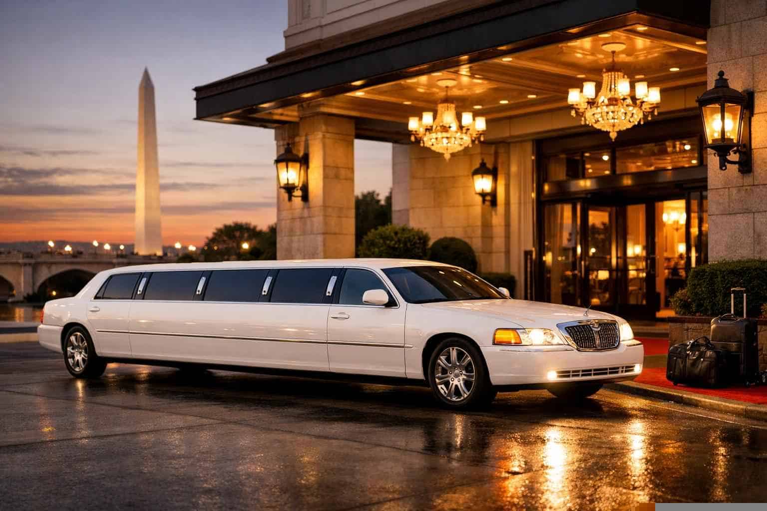 Book Your Arlington White Limo Rental Today