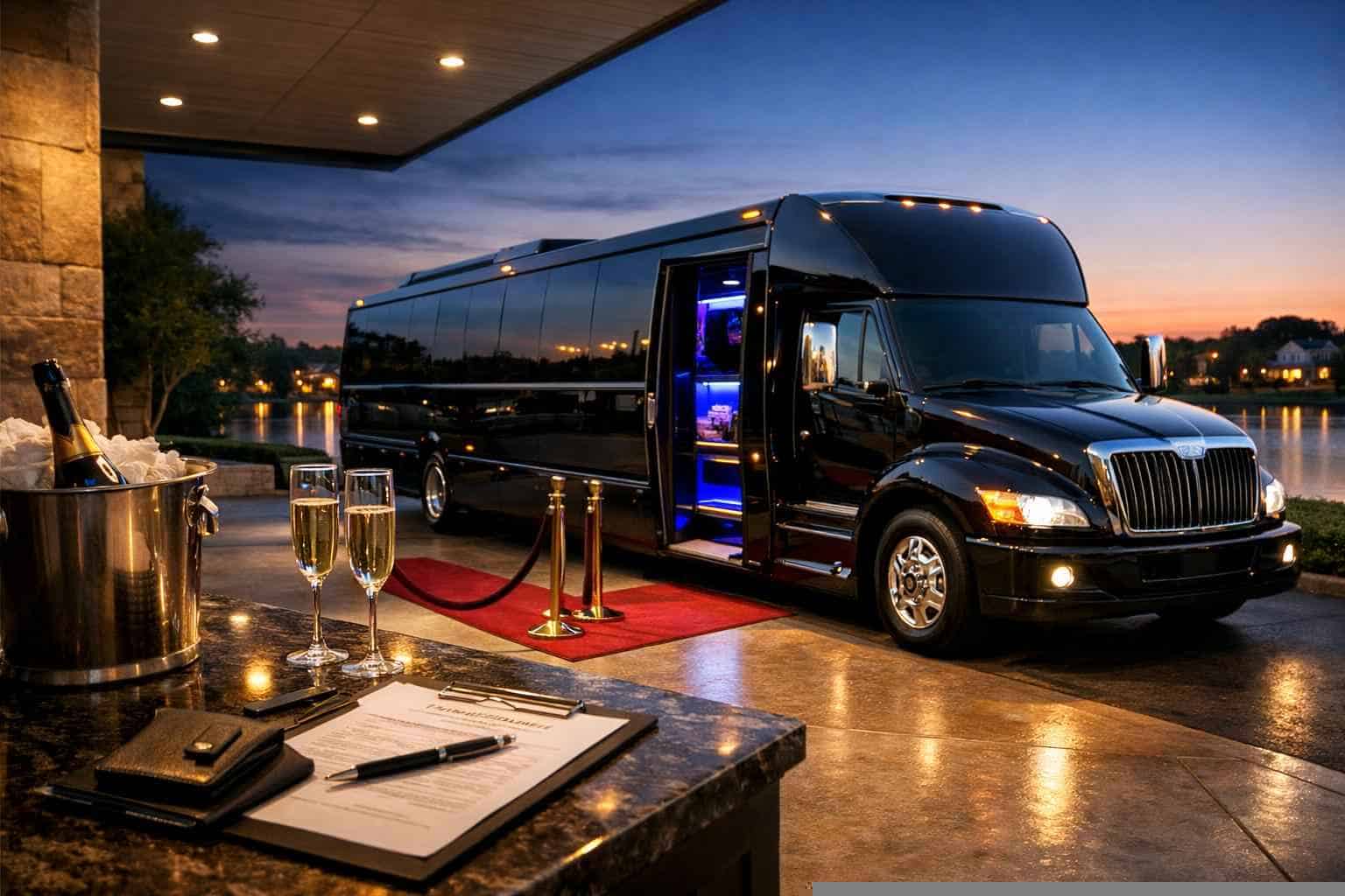 Book Your Benbrook Limo Bus Rental Today