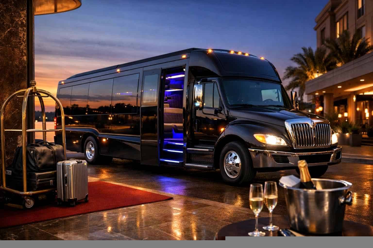 Book Your Benbrook Party Bus Rental Today