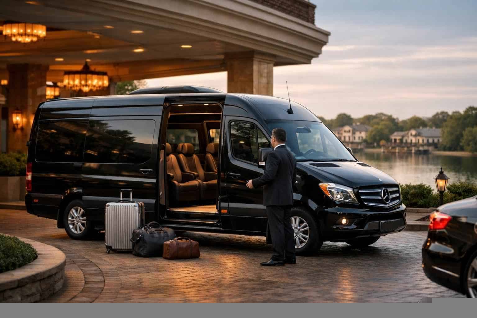 Book Your Benbrook Passenger Van with Driver Today