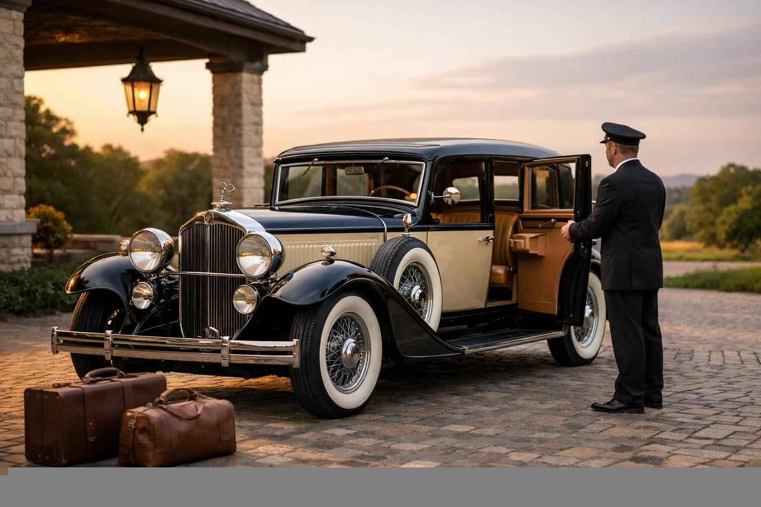 Book Your Burleson Antique Vehicle Rental with Driver Today