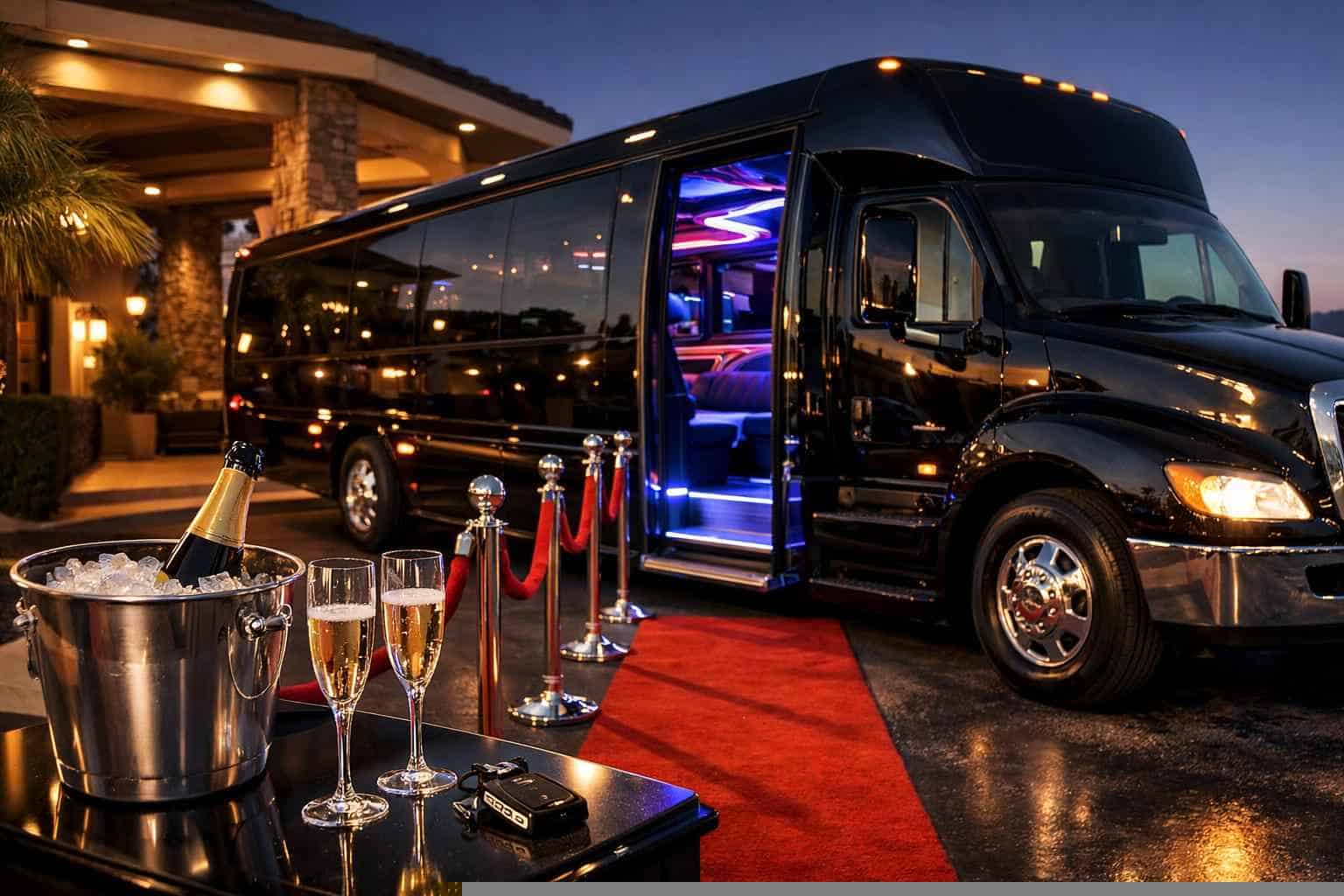 Book Your Burleson Black Party Bus Rental Today