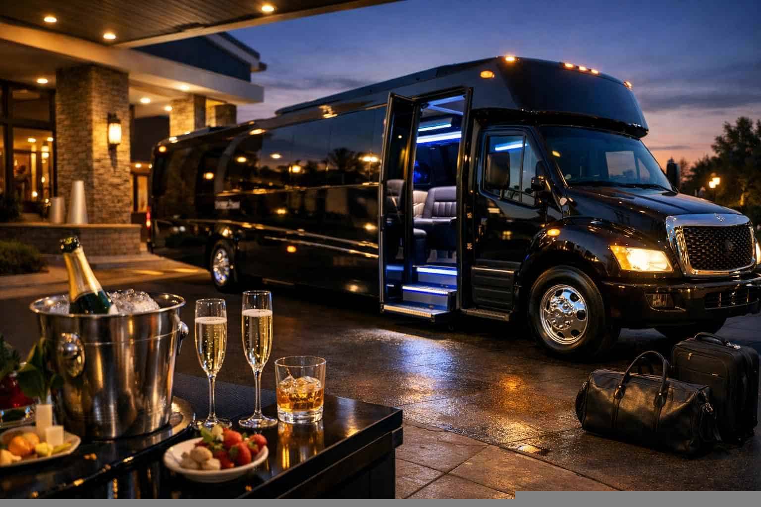 Book Your Burleson Limo Bus Rental Today