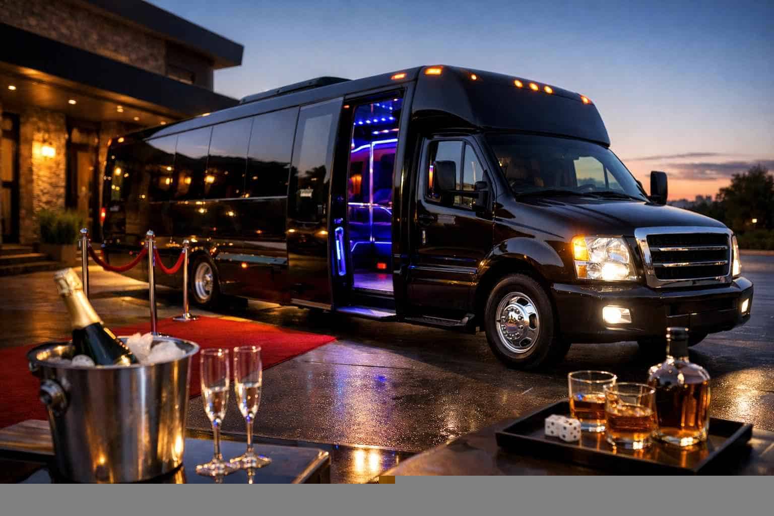 Book Your Burleson Party Bus Rental Today