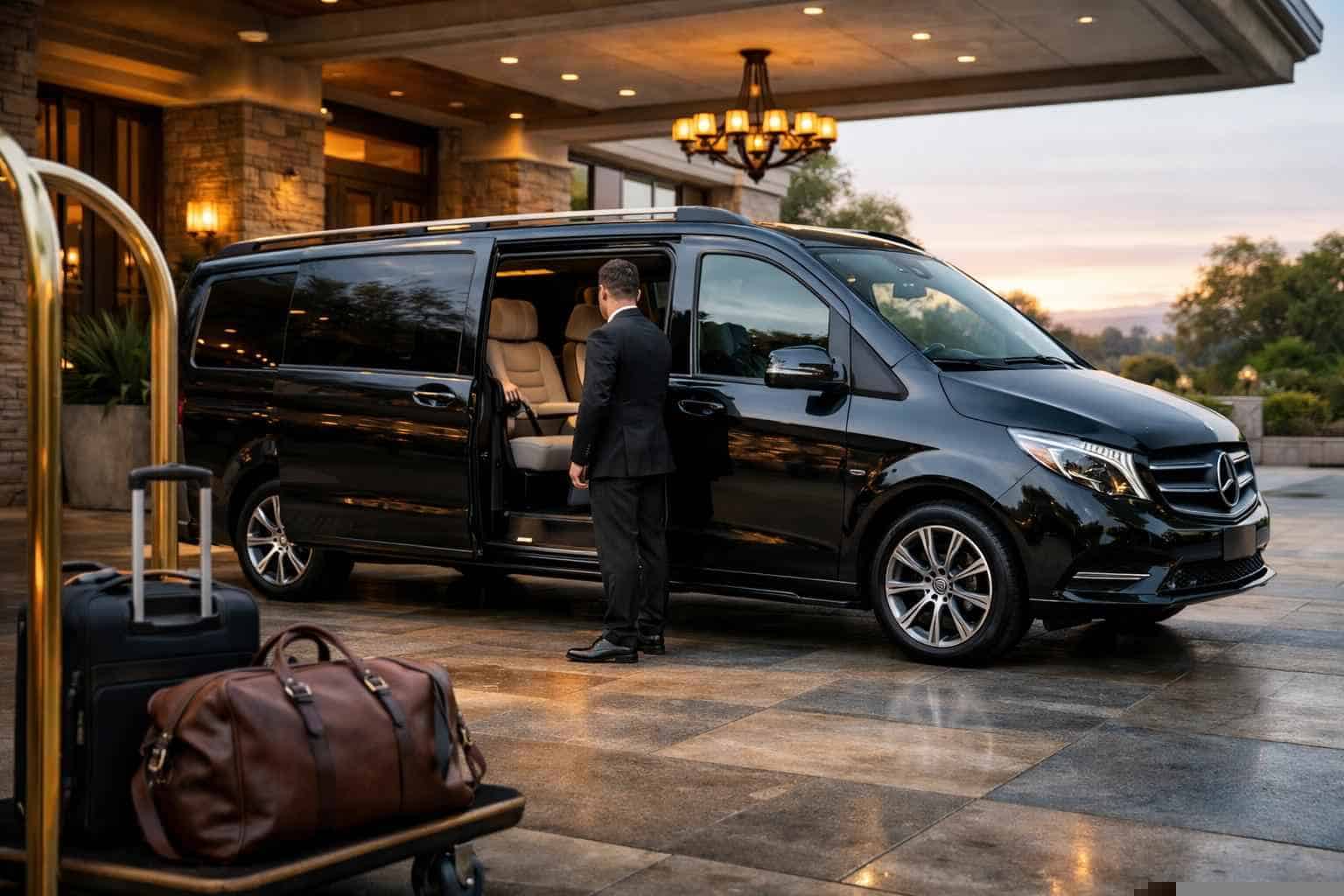 Book Your Burleson Passenger Van with Driver Today