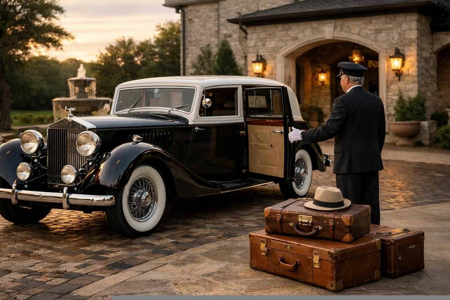Book Your Colleyville Antique Vehicle Rental with Driver Today