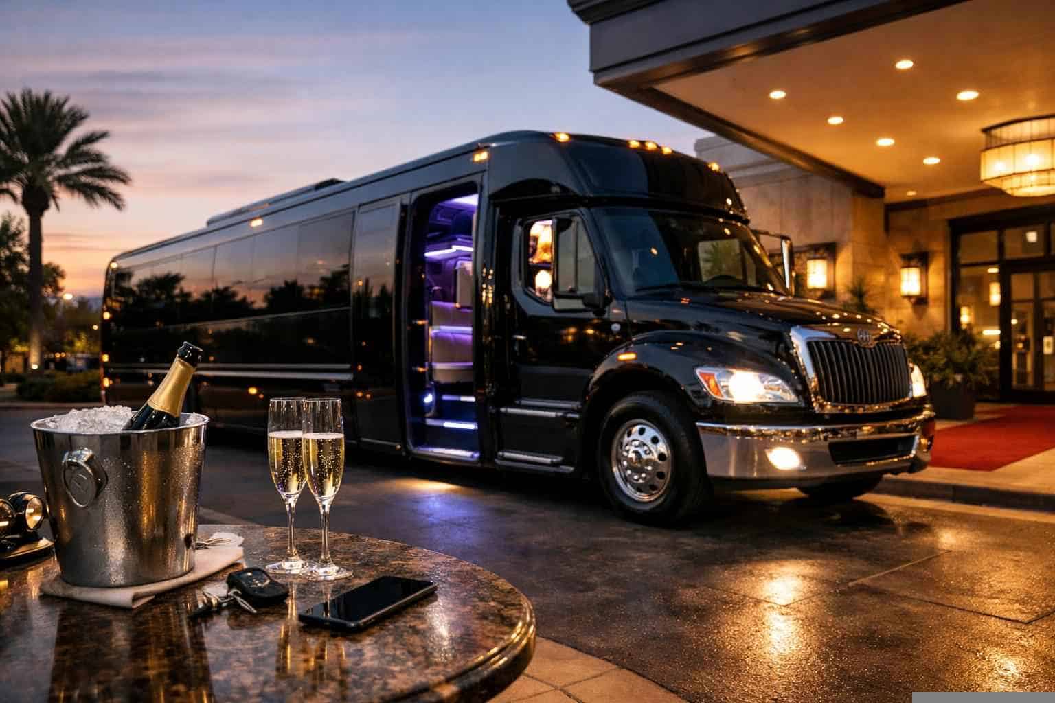 Book Your Colleyville Black Party Bus Rental Today