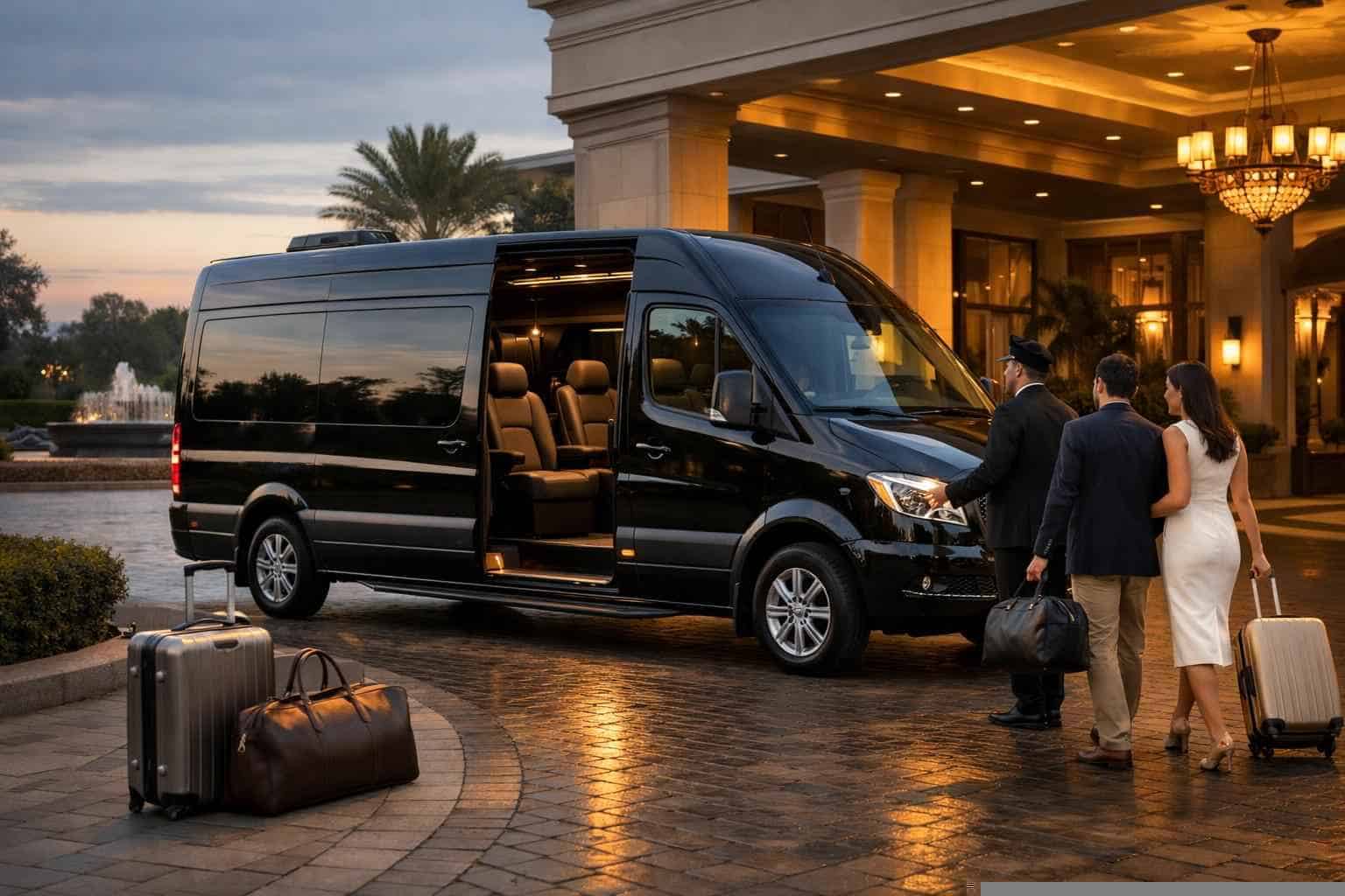 Passenger Van With Driver In Colleyville Texas Book Your Colleyville Passenger Van with Driver Today