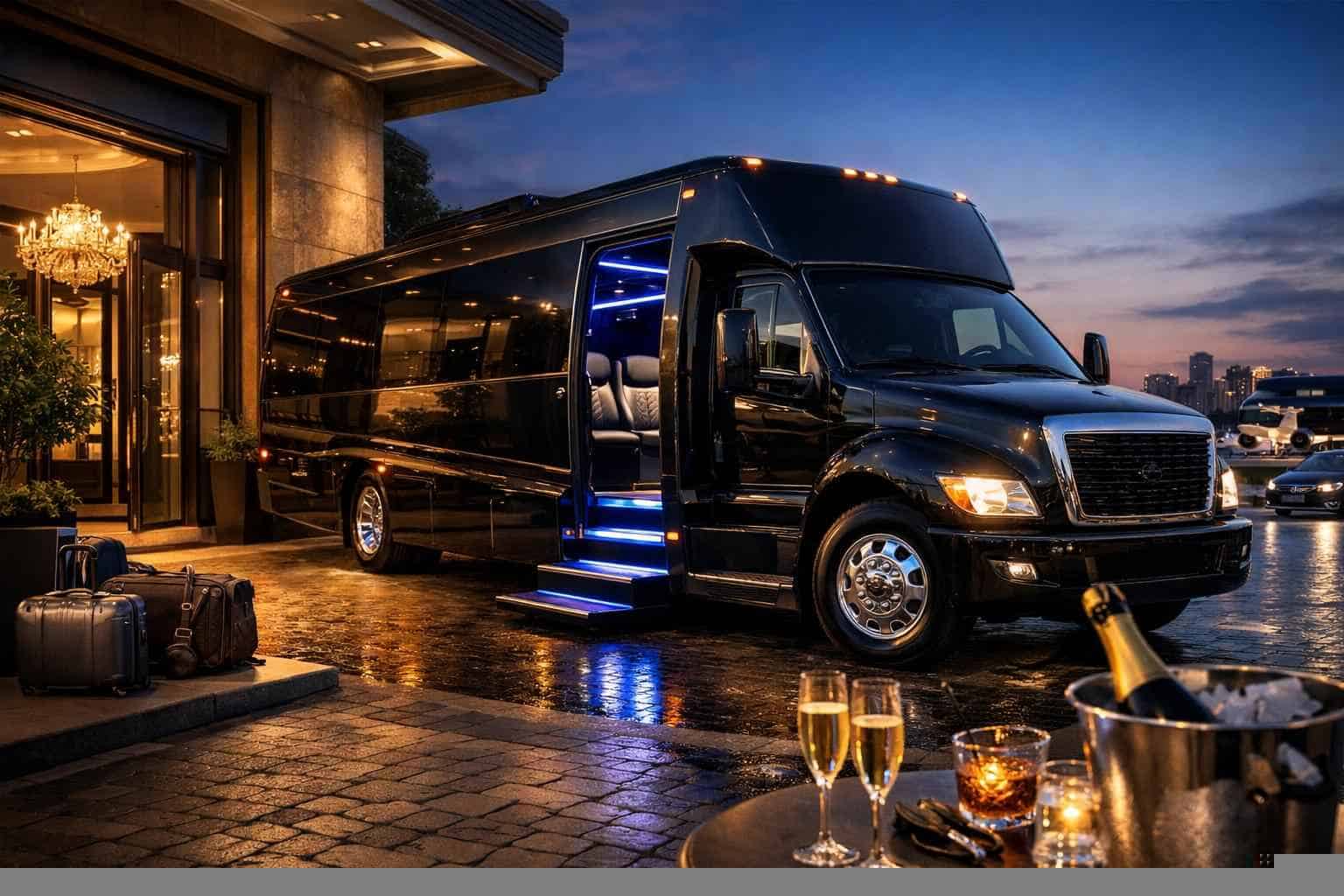 Book Your Crowley Limo Bus Rental Today