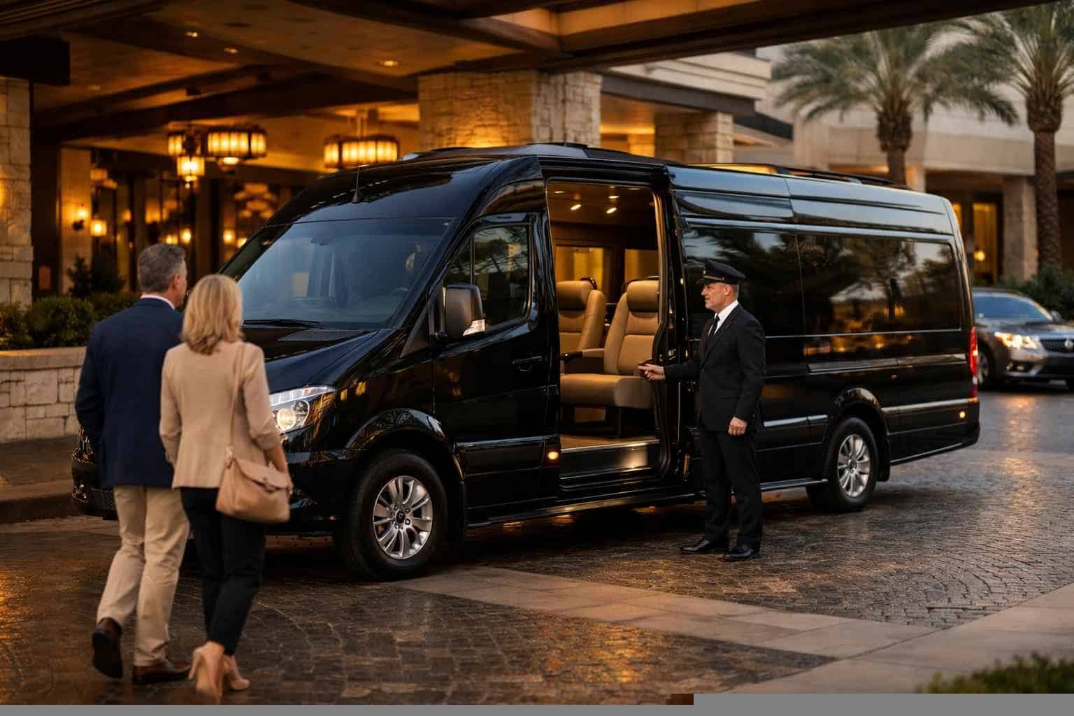 Book Your Crowley Passenger Van with Driver Today