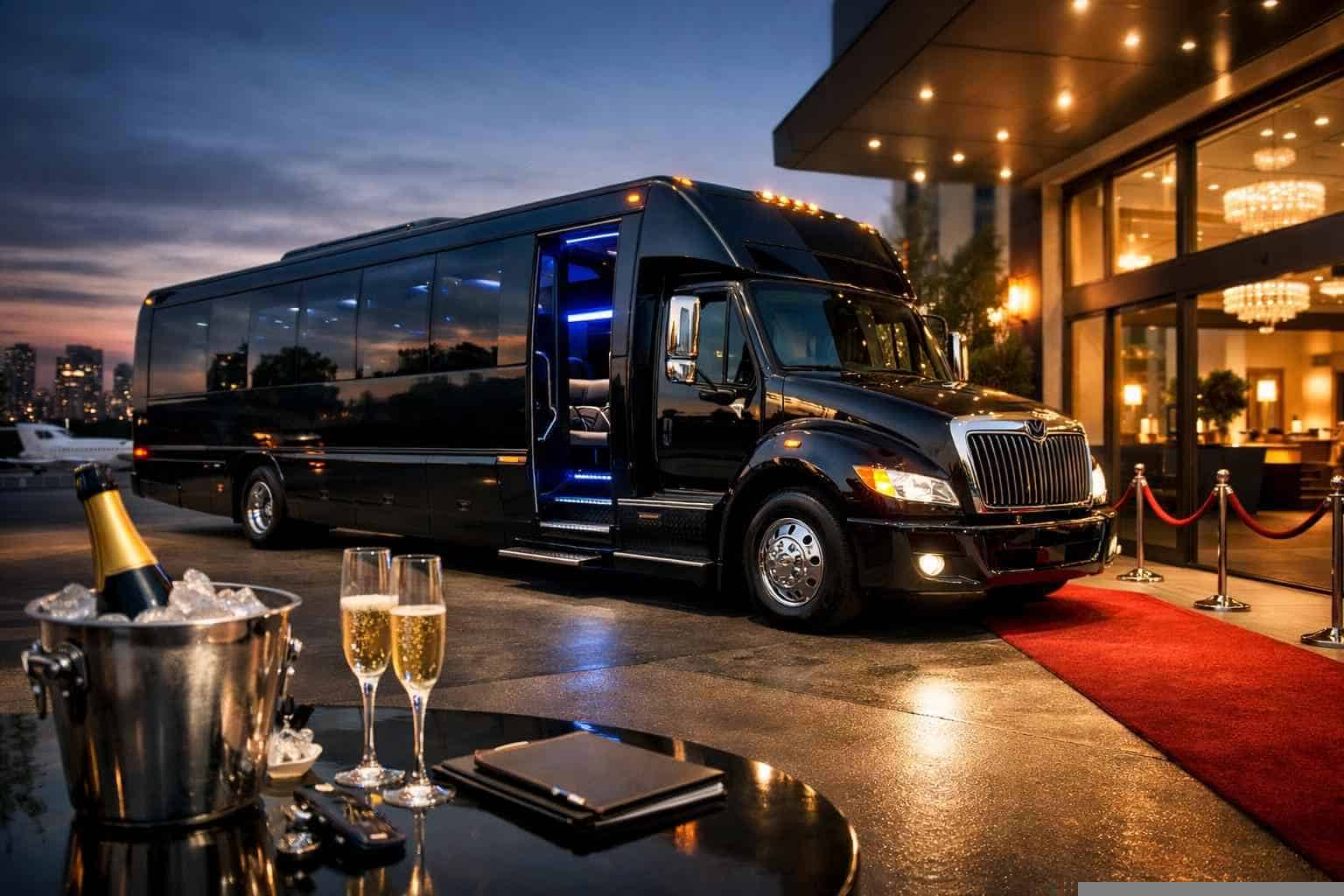 Book Your Euless Limo Bus Rental Today