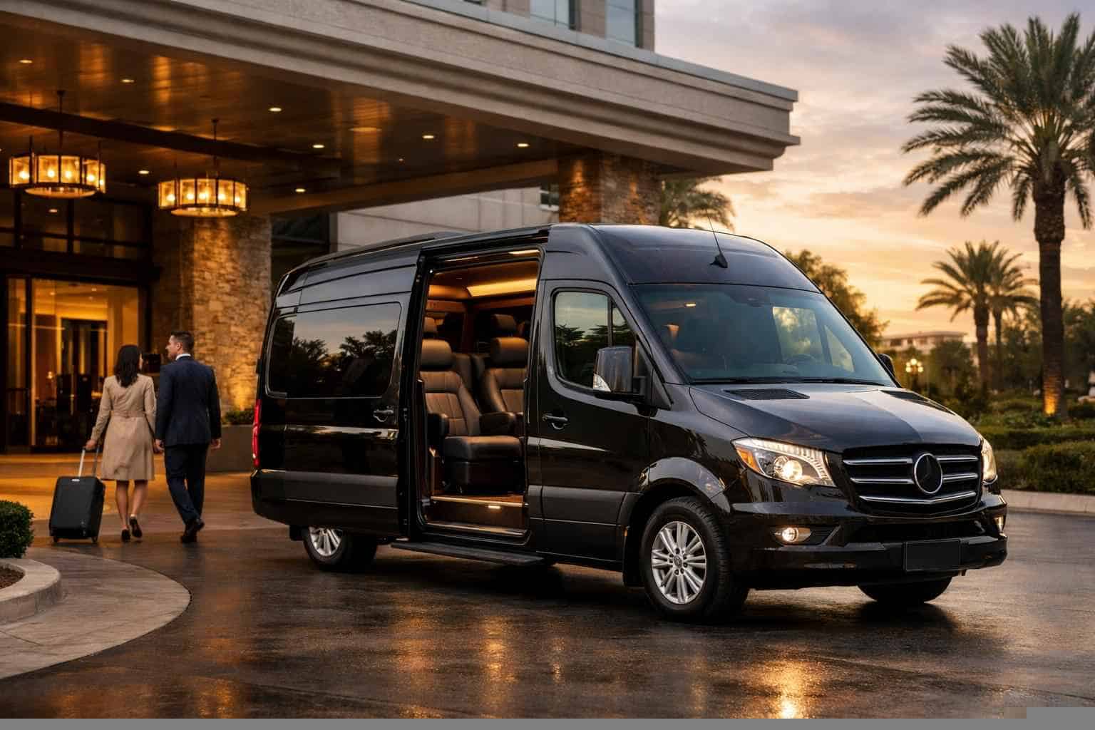 Book Your Euless Passenger Van with Driver Today