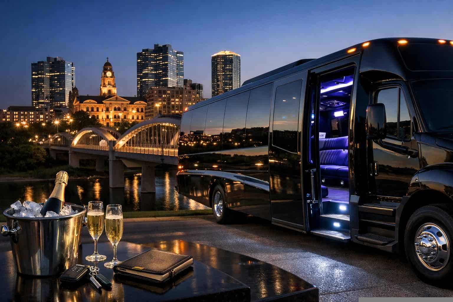 Book Your Fort Worth Limo Bus Rental Today