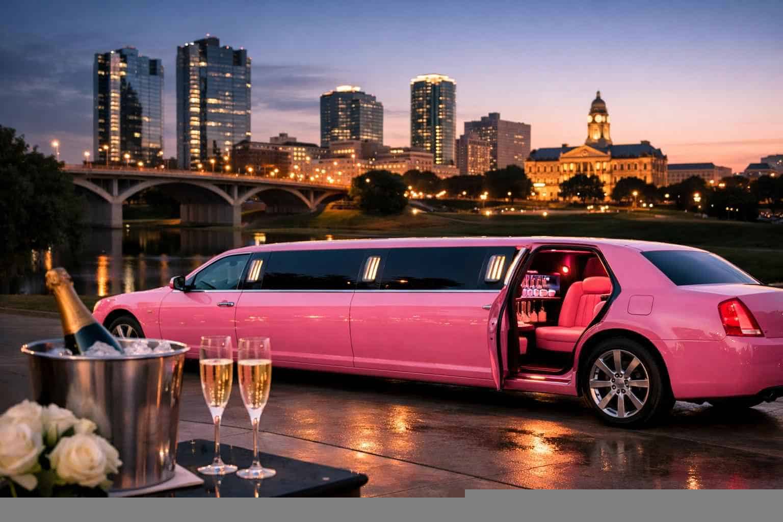 Pink Limo Rental In Fort Worth Texas Book Your Fort Worth Pink Limo Rental Today