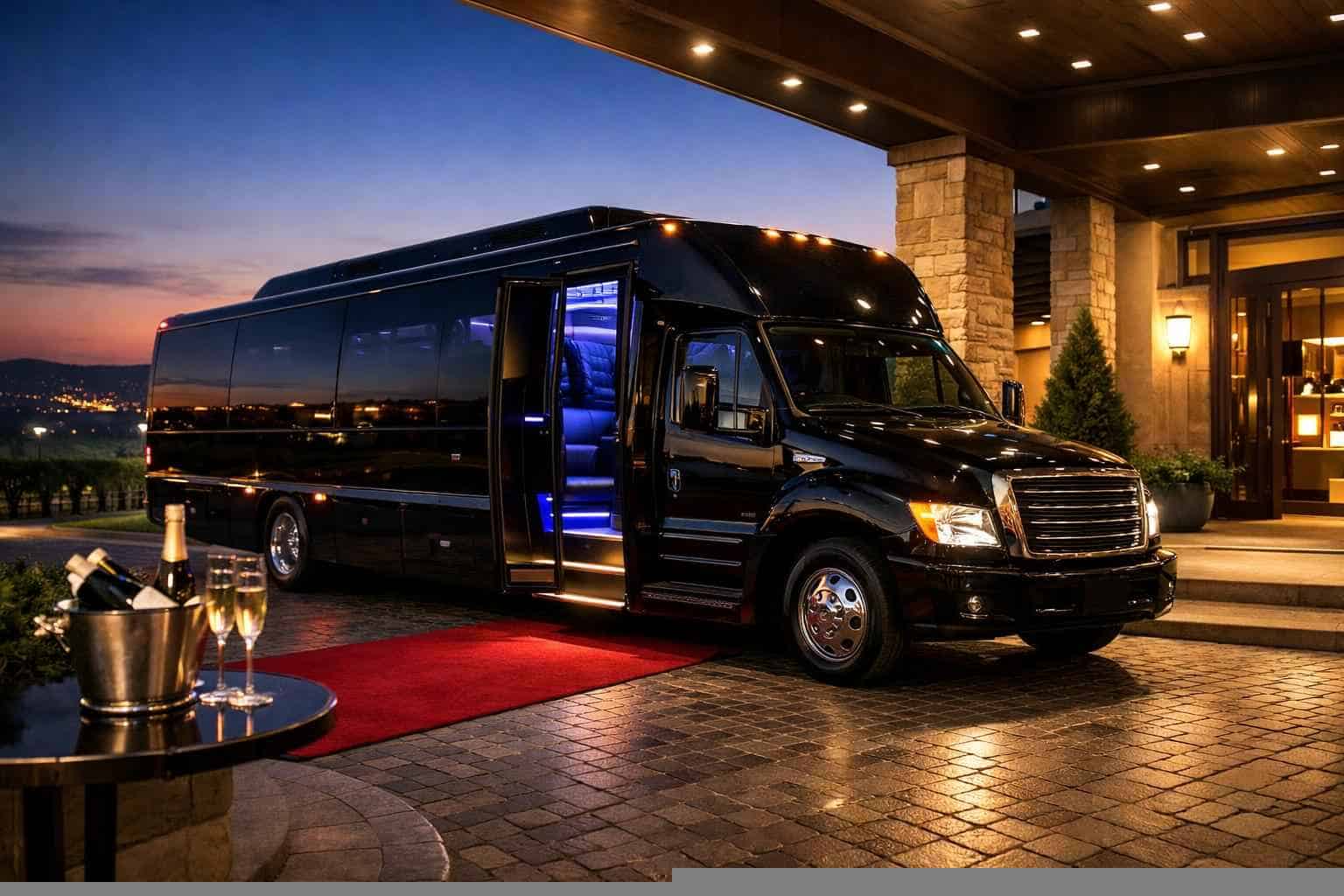 Book Your Grapevine Black Party Bus Rental Today