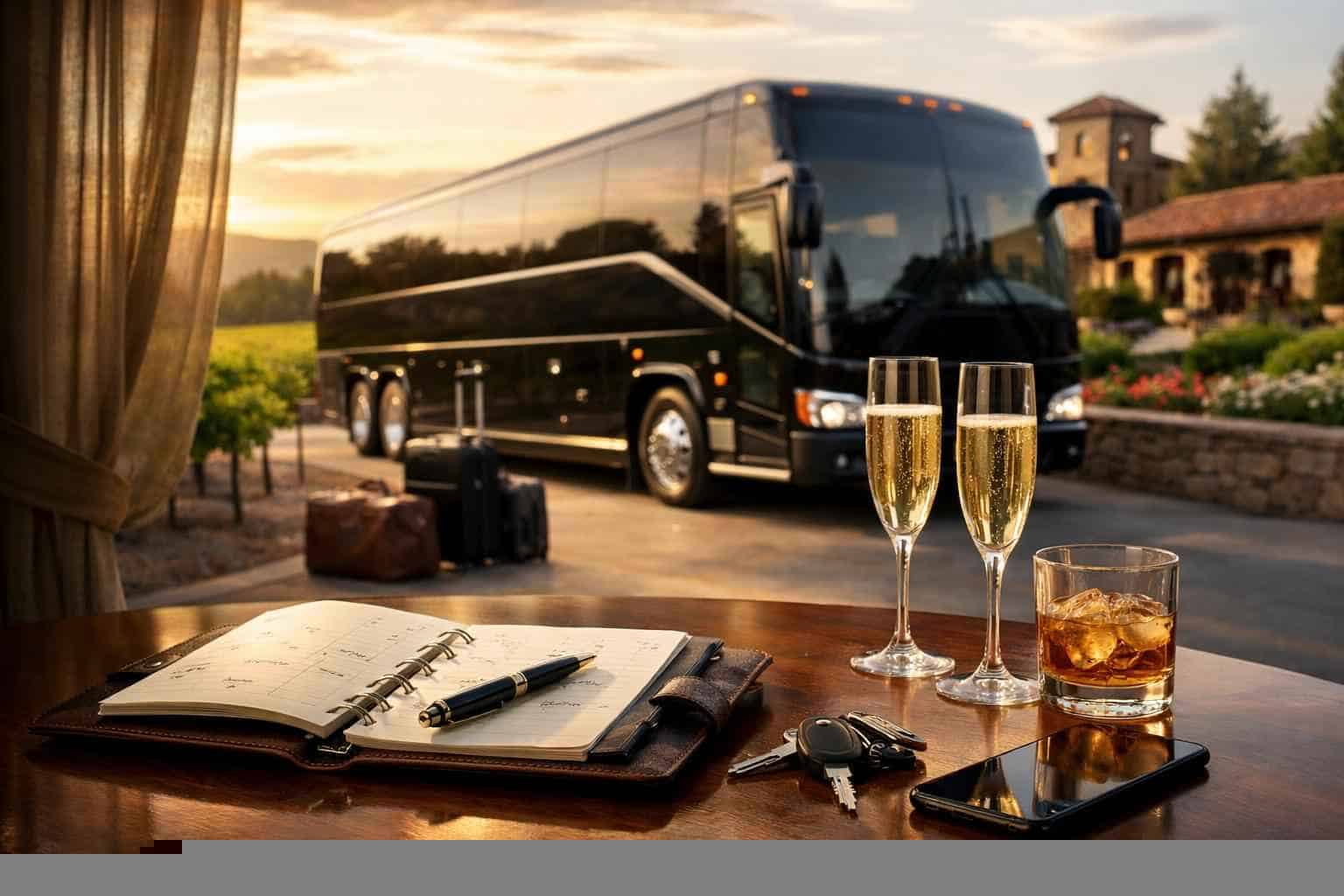 Book Your Grapevine Charter Bus Rental Today
