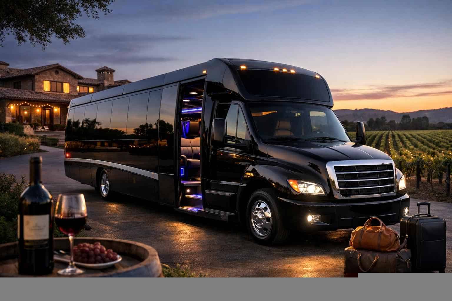 Book Your Grapevine Limo Bus Rental Today