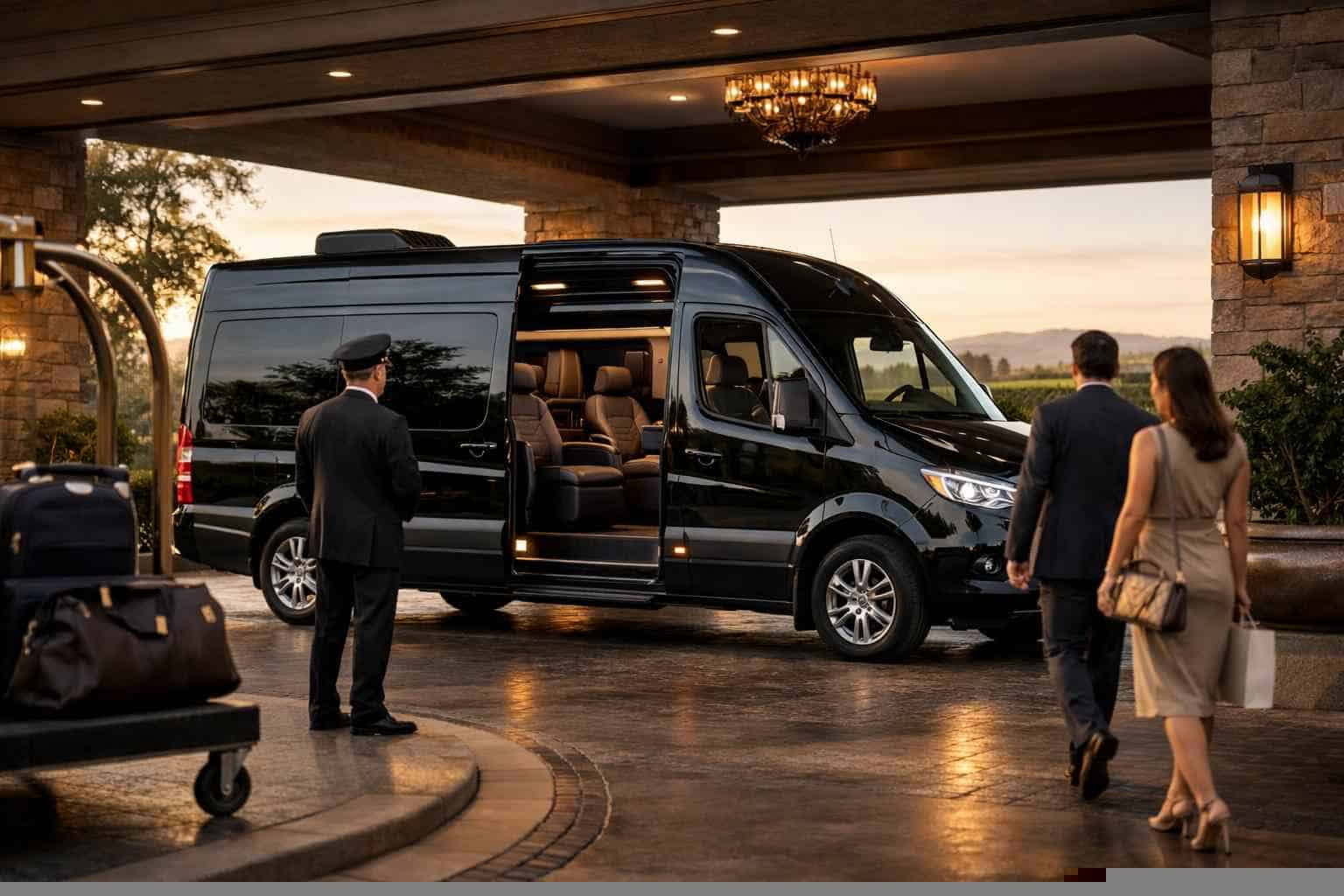 Book Your Grapevine Passenger Van with Driver Today