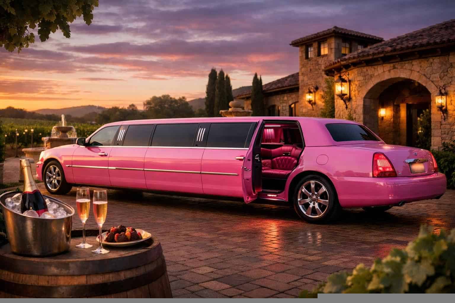 Pink Limo Rental In Grapevine Texas Book Your Grapevine Pink Limo Rental Today