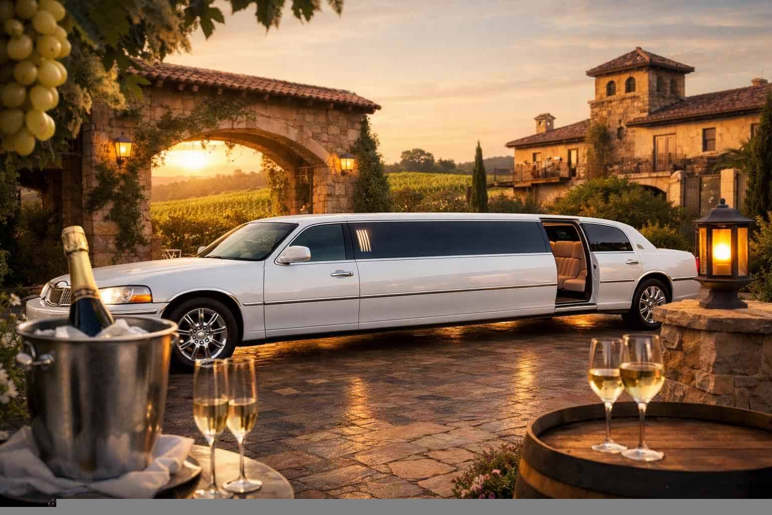 Book Your Grapevine White Limo Rental Today