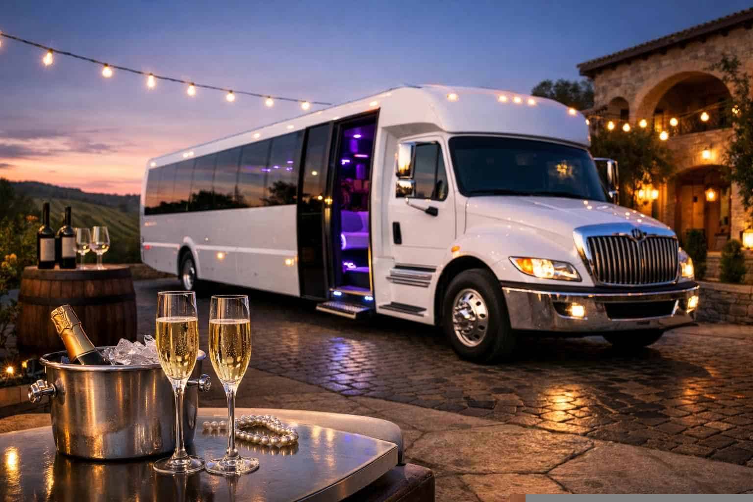 Book Your Grapevine White Party Bus Rental Today